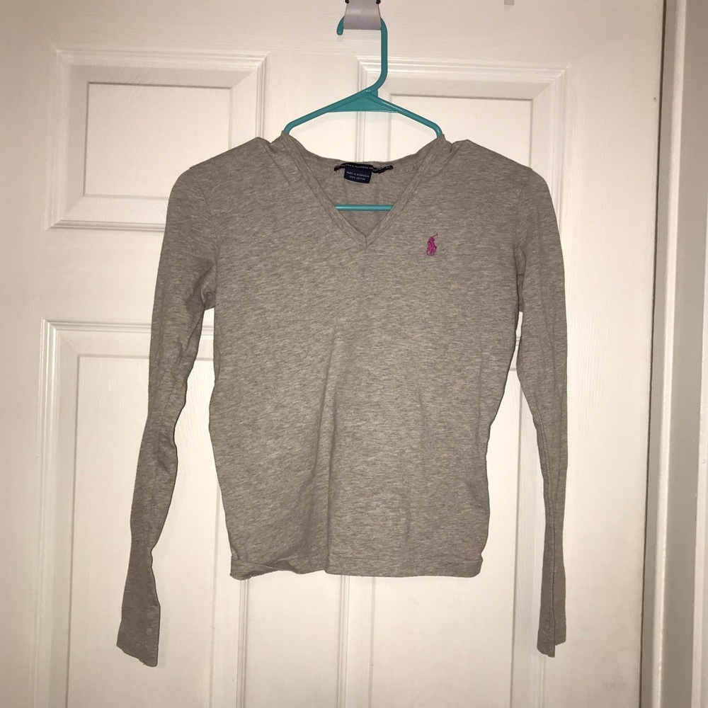 Polo Grey Long T-Shirt